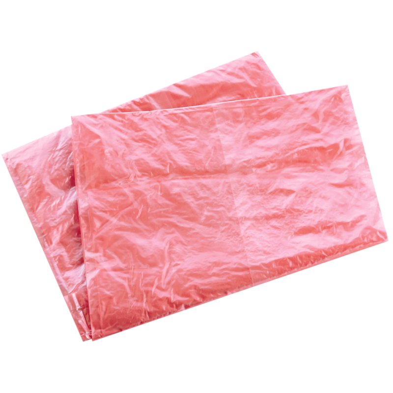 HYGOSTAR sacs de protection pour linge soluble, 60L, rouge, 25 pièces