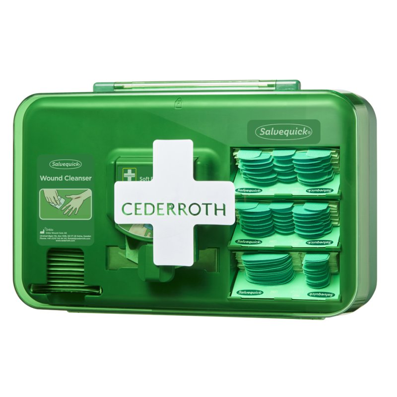 CEDERROTH eerste hulp verbandkist, blauw, ABS-kunststof, gastronomie