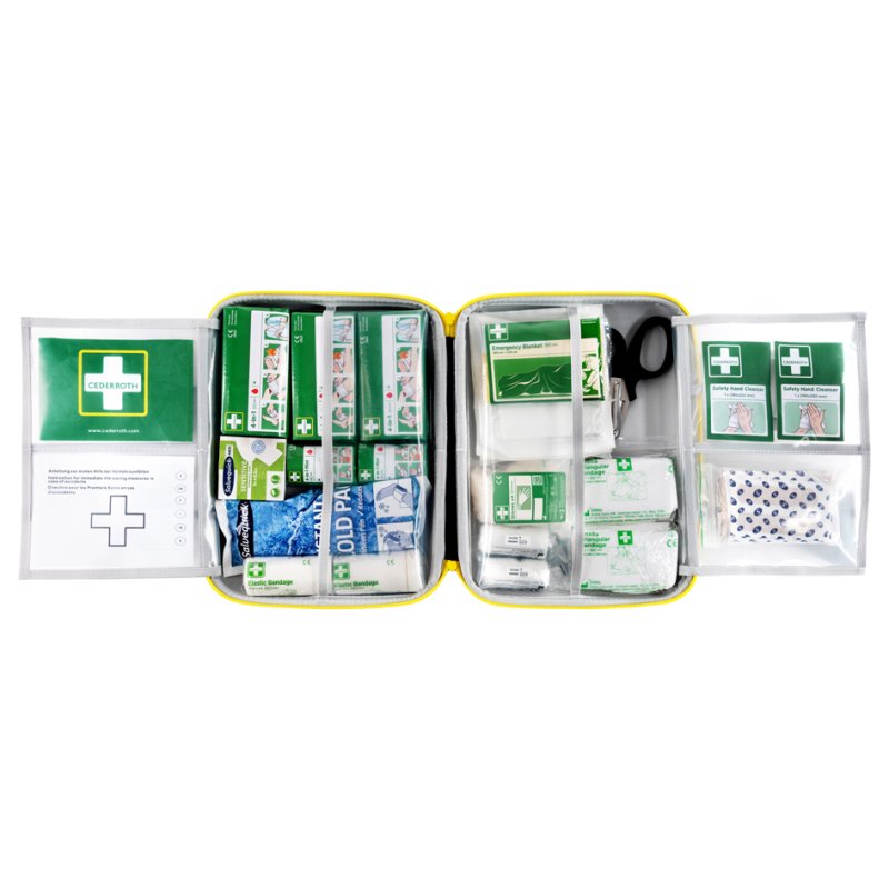 CEDERROTH eerste-hulpset DIN 13157, softcase, duurzaam materiaal