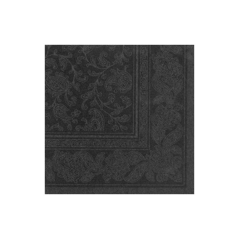PAPSTAR serviettes Royal Collection Ornaments, bleu arctique, 400×400 mm, 50 pièces