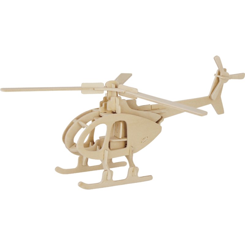 Marabu KiDS 3D puzzel Helikopter, hout, 32 stuks, 3+ jaar