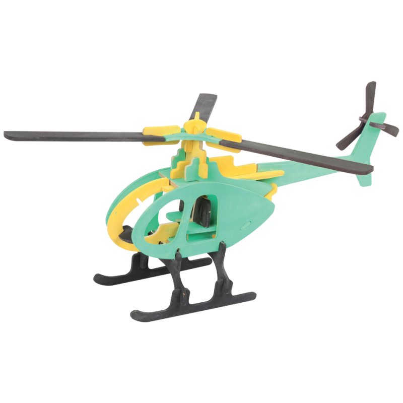 Marabu KiDS 3D puzzel Helikopter, hout, 32 stuks, 3+ jaar