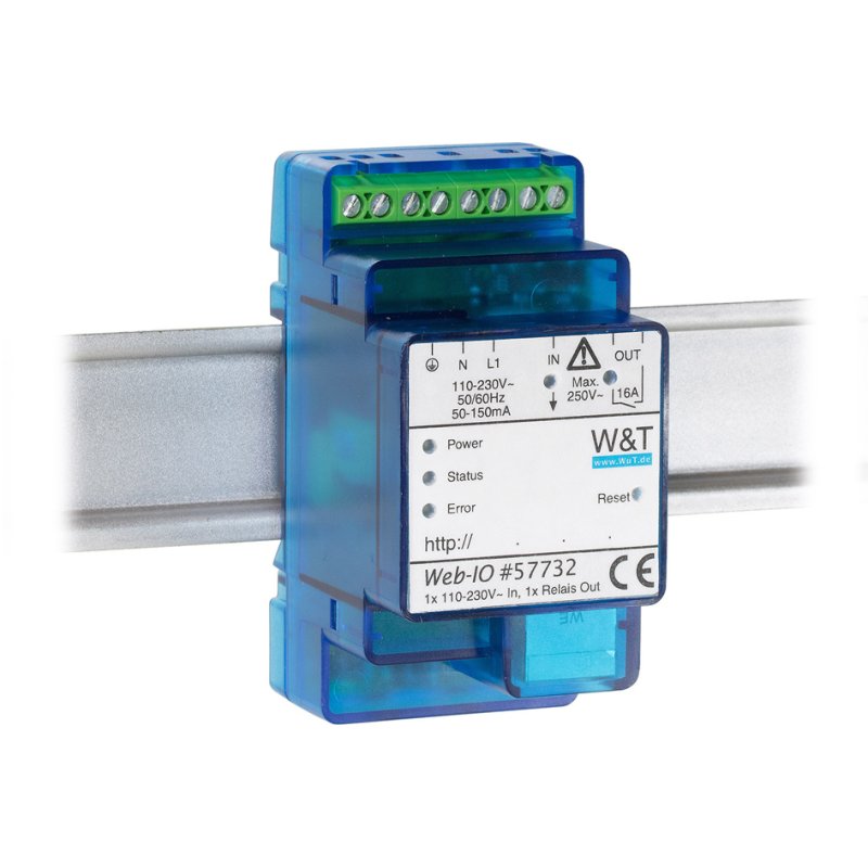 W&T Web-IO 4.0 digital, 230V input, relay output