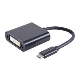 shiverpeaks USB 3.1 naar DVI adapterkabel, zwart, DVI 24+5