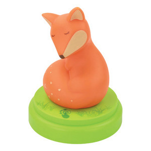 Ansmann nachtlampje vosje, groen / oranje