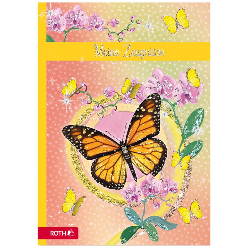 ROTH report card folder Unicorn Luck, A4, padded cover, 10 sleeves