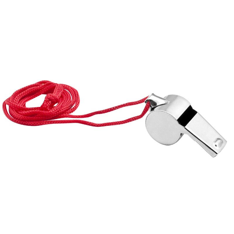 Wonday metal whistle with cord