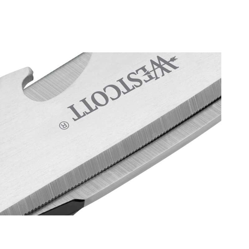WESTCOTT huishoudschaar, zwart, 21 cm, microtanding