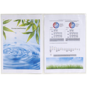 EXACOMPTA legitimatiehoudertjes PVC, 2-vaks, 90×125 mm, 10 stuks