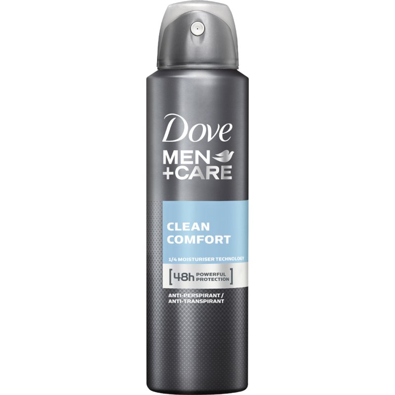 Dove deodorant Frisse Behaaglijkheid, mannen, 0% alcohol, 150 ml