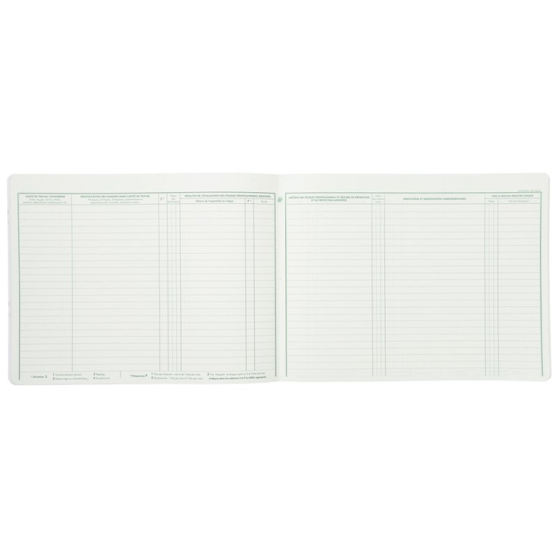 EXACOMPTA geniet registratieboek, 240 × 320 mm horizontaal, 60 pagina's