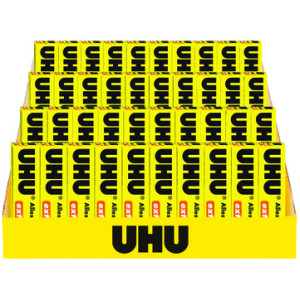 UHU Schoolmodule 2024 extra universele lijm, met oplosmiddelen, 40 stuks á 31 g