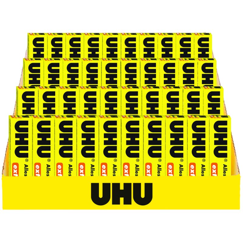 UHU Schoolmodule 2024 extra universele lijm, met oplosmiddelen, 40 stuks á 31 g