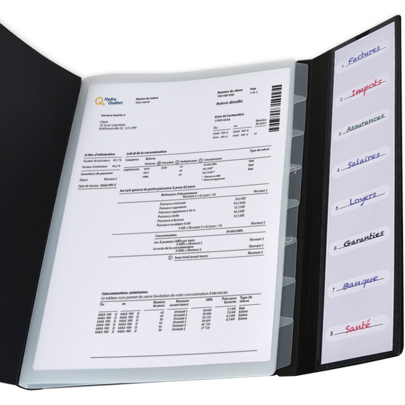 Oxford Osmose A4 sorting folder, polypropylene, assorted colours