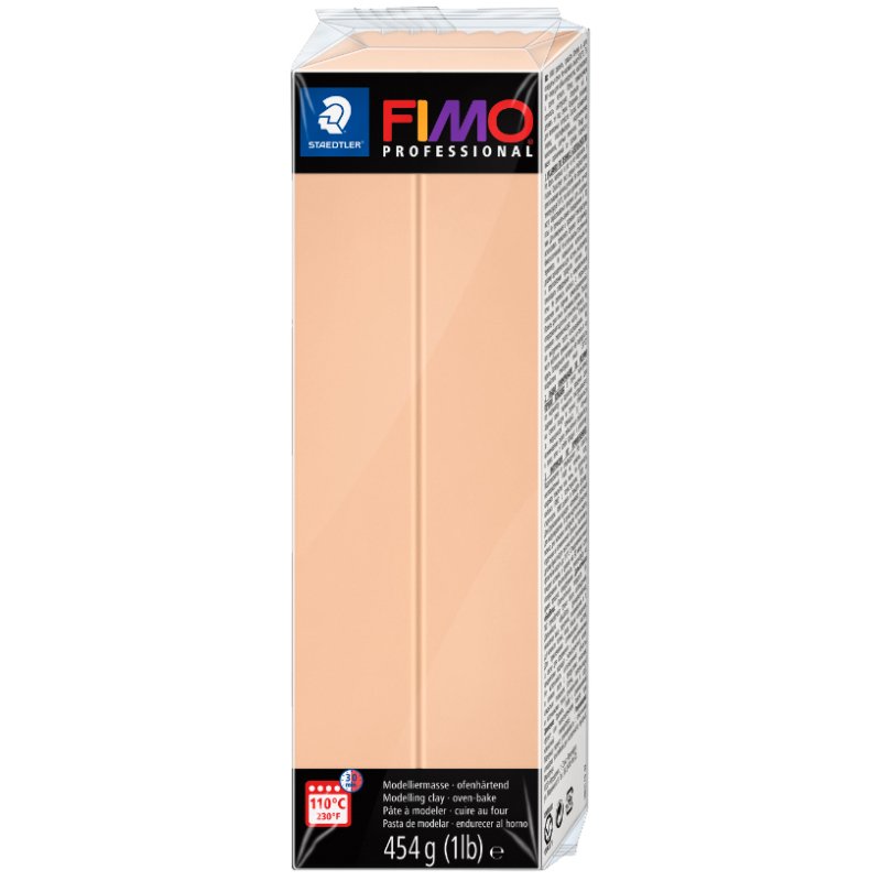 FIMO PROFESSIONAL pâte à modeler, blanc, 454 g