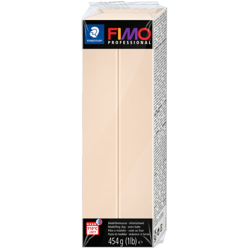 FIMO PROFESSIONAL pâte à modeler, blanc, 454 g