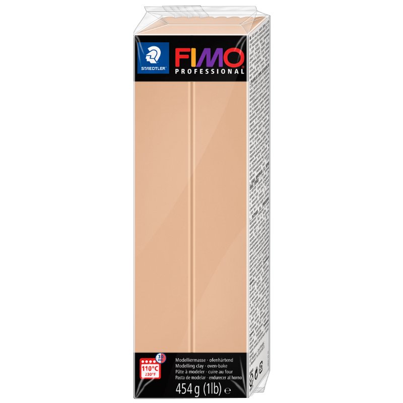 FIMO PROFESSIONAL pâte à modeler, blanc, 454 g
