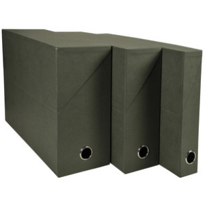 EXACOMPTA archiefbox A4, karton, donkergroen, 120 mm