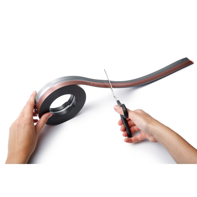 DURABLE magnetische tape DURAFIX ROLL, zelfklevend, zilver, 5000×17 mm