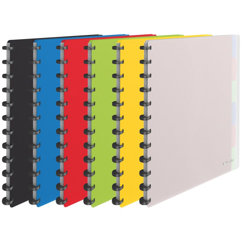 Esse Sichtbuch Vivi A4, exchangeable sleeves, various colours, 8 pieces