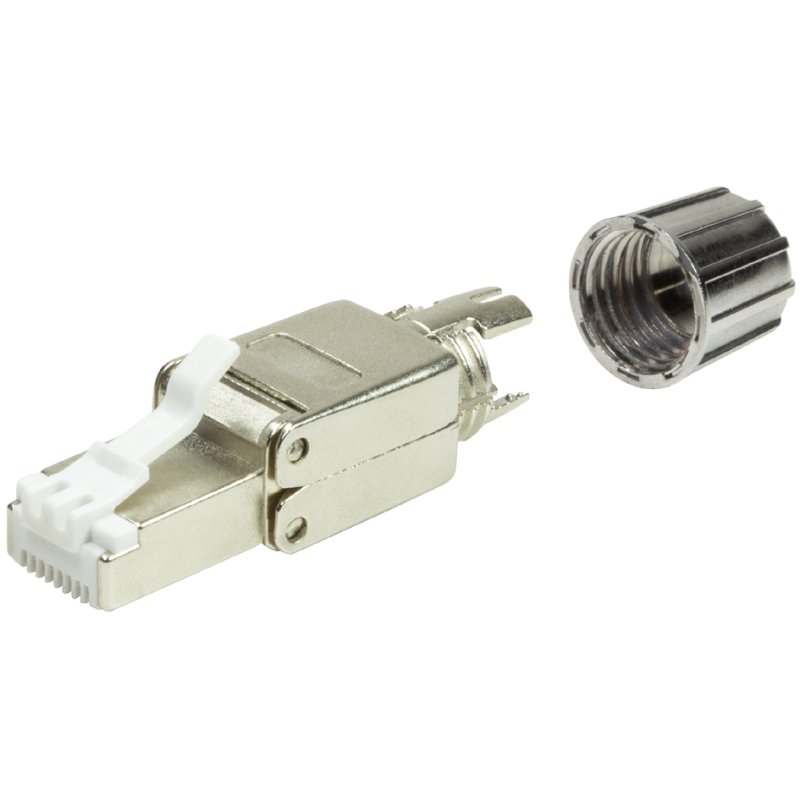 LogiLink Professional RJ45 connector Category 8.1, shielded, reusable