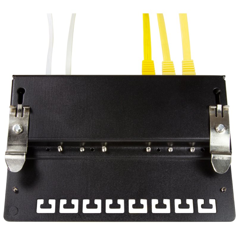 LogiLink Pince pour profilé DIN Professional, avec vis de montage, acier inoxydable zingué, 2 pièces