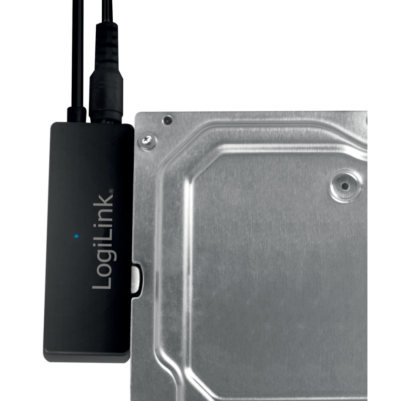 LogiLink Câble adaptateur USB 3.0 vers SATA, noir, 5 Gbit/s