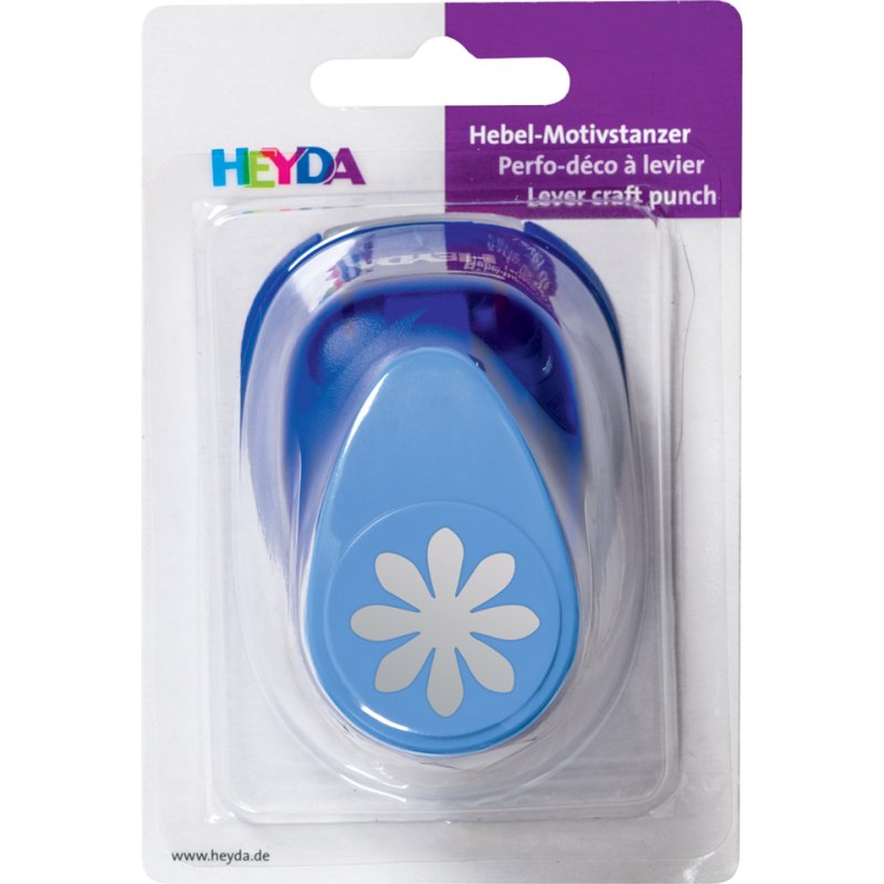 HEYDA motivperforator Ster, groot, blauw, 25 mm