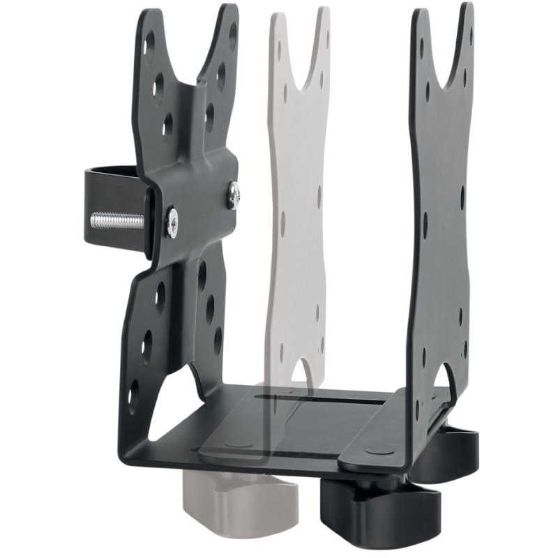 LogiLink support client léger multifonctionnel, métal, VESA 75×75/100×100, noir