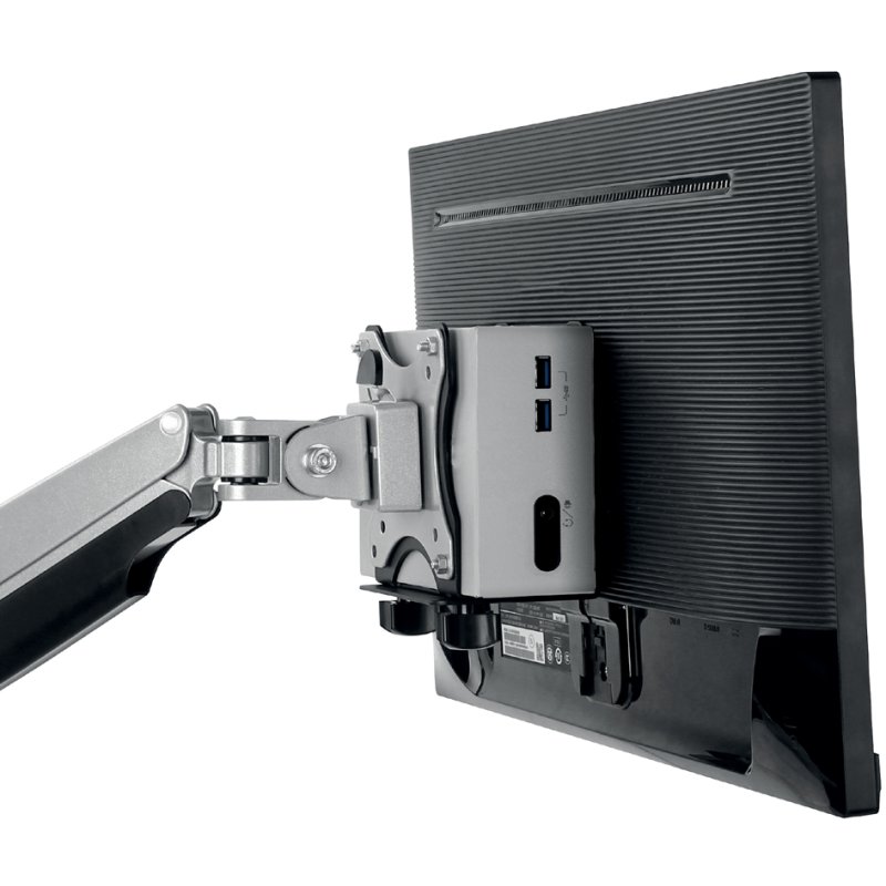 LogiLink support client léger multifonctionnel, métal, VESA 75×75/100×100, noir