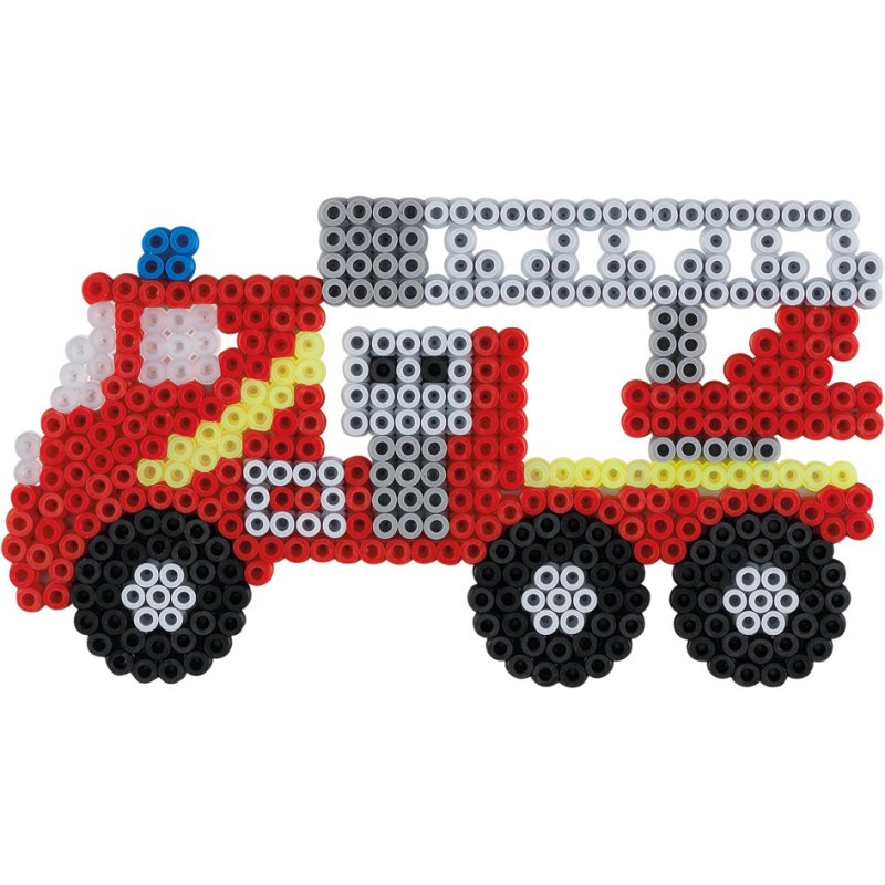 Hama set de perles à repasser Pompiers, 2000 pièces, 5,0 mm, emballage cadeau