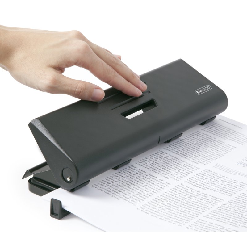 RAPESCO perforateur quadruple 75-P, capacité 16 feuilles, noir