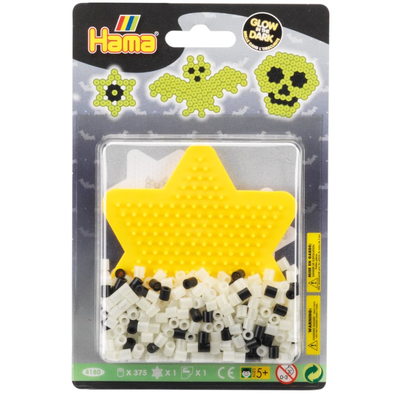 Hama Fuse Beads midi Creepy, glow-in-the-dark, 450 pieces