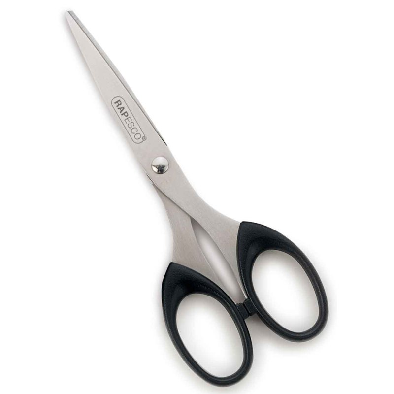 RAPESCO Ciseaux de bureau, 160 mm, noir, ambidextre