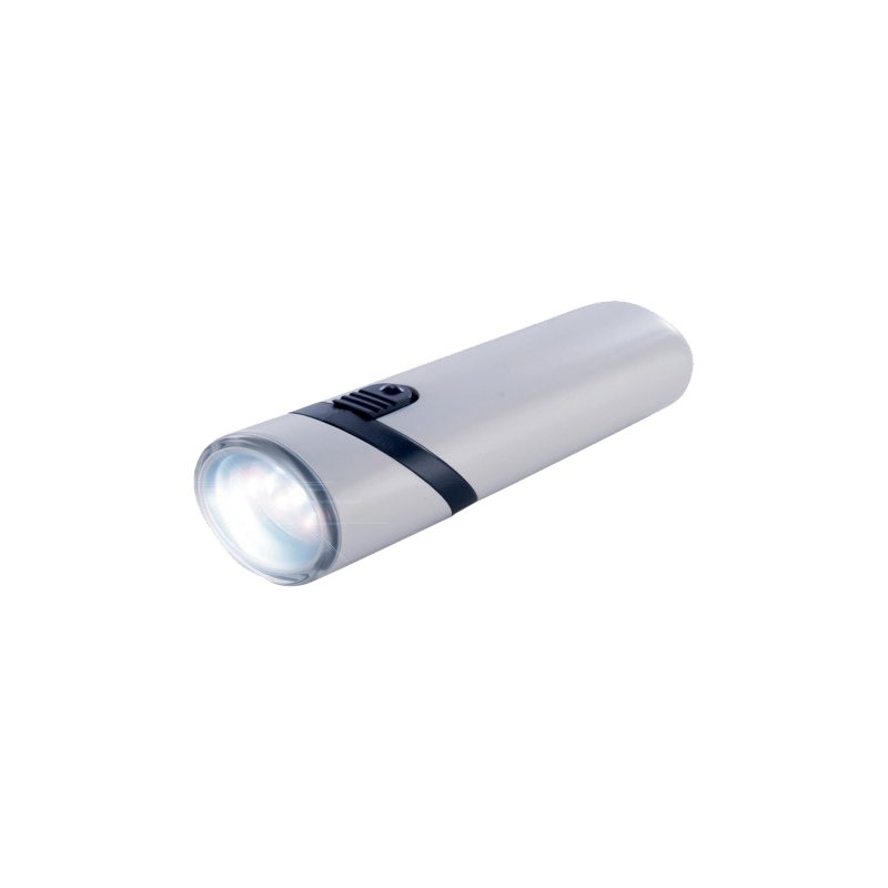 ANSMANN lampe de poche RC2, rechargeable, gris, 12 lumens