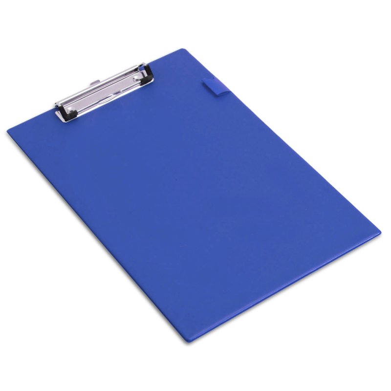 RAPESCO Porte-bloc A4, bleu, revêtement PVC