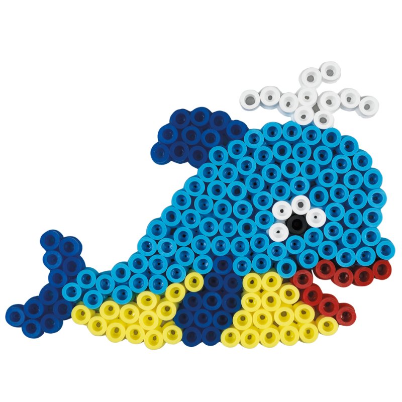Hama tableau à perles Baleine, maxi 10 mm, 250 pièces