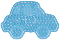 Hama Strijkkralen stiftenplaat Olifant, transparant, maxi