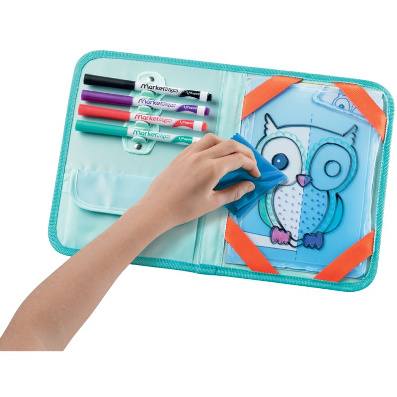 Maped Creativ kit de dessin de voyage, 19 pièces, à partir de 4 ans