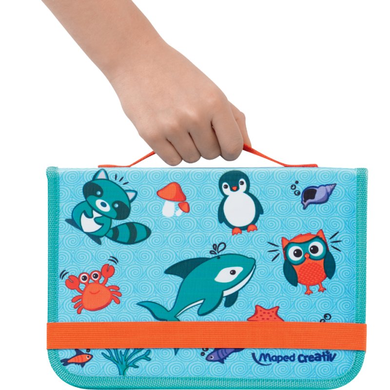 Maped Creativ kit de dessin de voyage, 19 pièces, à partir de 4 ans