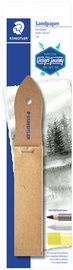 STAEDTLER schuurpapier Design Journey, 12 vel, op brettchen met handgreep