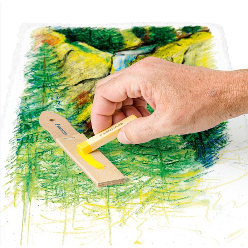 STAEDTLER sanding paper Design Journey, 12 sheets, on boards with handle