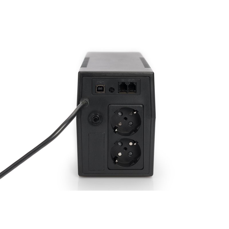 DIGITUS source d'alimentation de secours interactif, 600 VA, 360 W, écran LCD
