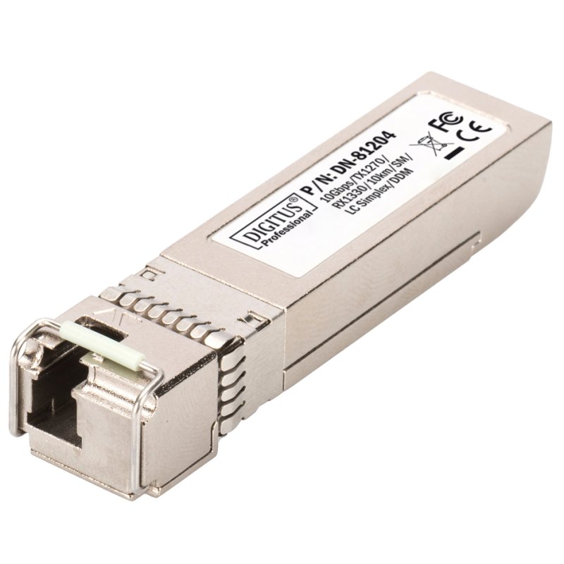 DIGITUS Module transmetteur SFP+, 10 Gbps, monomode, 10 km