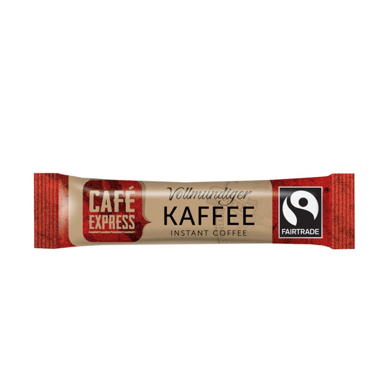 HELLMA café instantané bâtonnets Café Express, Fairtrade, 500 pièces x 1,5g