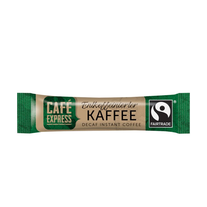 HELLMA instant coffee sticks caffeine-free, Fairtrade, 500 pieces à 1.5 g