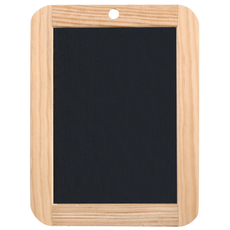 Wonday tableau noir en ardoise, noir, 145×190 mm, pierre naturelle