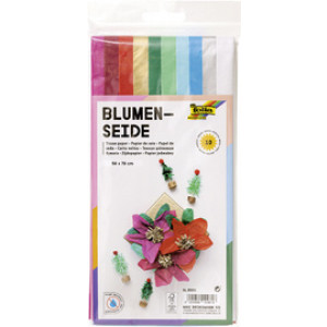 folia zijdepapier Xmas, 500×700 mm, 20 g/m², 10 vellen