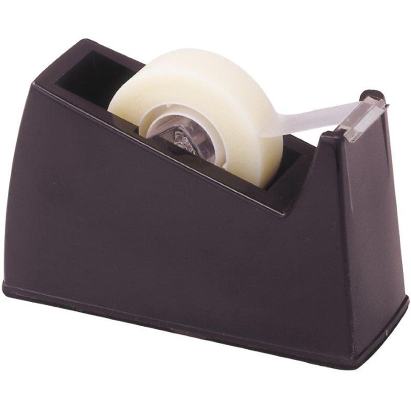 Wonday dérouleur de ruban, noir, pour ruban 19 mm, sans ruban