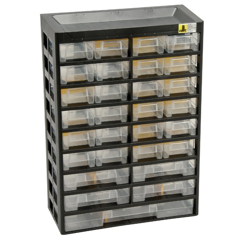 allit onderdelenmagazijn VarioPlus Basic 47, 29 vakken, 305×135×435 mm